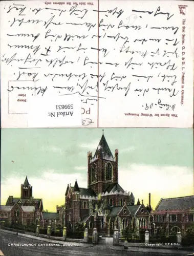 599831,Dublin Christchurch Cathedral Great Britain