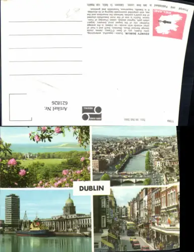 621826,Mehrbild Ak Dublin Irland Ireland
