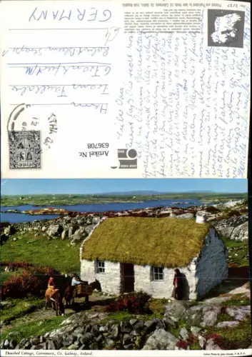 636708,Thatched Cottage Connemara Galway Ireland Great Britain