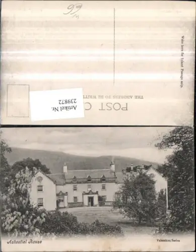 239872,Scotland Schottland Ashestiel House Hausansicht