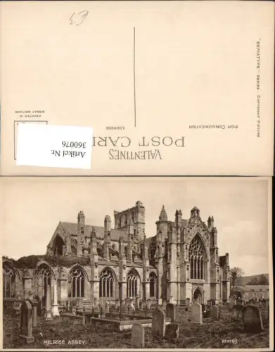 360076,Scotland Melrose Abbey Kloster