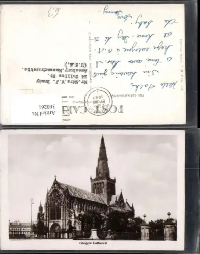 360261,Scotland Glasgow Cathedral Kirche