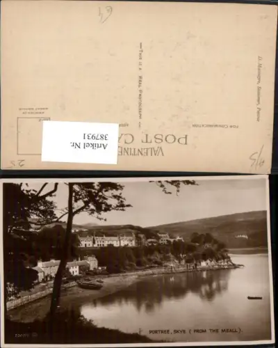 387931,Great Britain Scotland Skye Portree Teilansicht Ufer