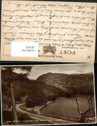 387935,Great Britain Scotland Loch Lomond Road between Inverbeg and Tarbet See Straße