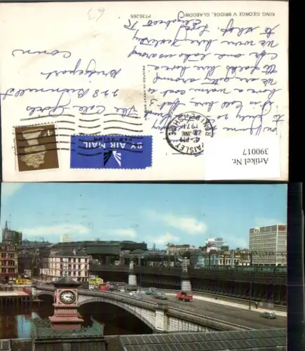 390017,Great Britain Scotland Glasgow King George Bridge Brücke