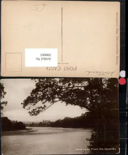 390085,Great Britain Scotland Inverness from the Islands Teilansicht Fluss