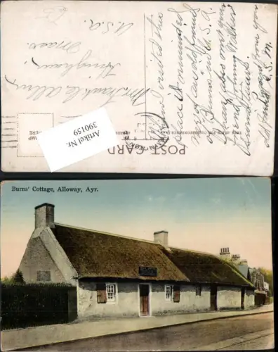 390159,Great Britain Scotland Ayr Alloway Burns Cottage Haus