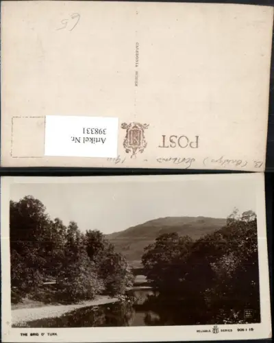 398331,Scotland Stirling Brig o’ Turk Fluss Brücke