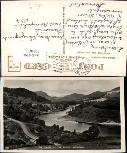 398367,Scotland Pitlochry Valley of the Tummel Fluss