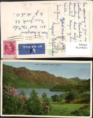398384,Scotland Loch Lomond near Ardlui See Bergkulisse