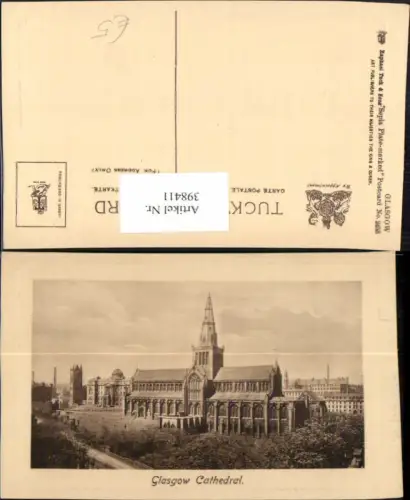 398411,Scotland Glasgow Cathedral Kirche