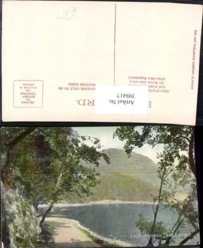 398417,Scotland Stirling Trossachs Loch Achray See Partie