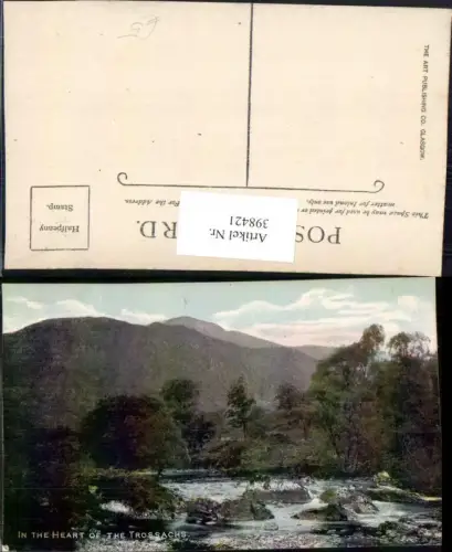 398421,Scotland Stirling Trossachs Landschaft Bergkulisse