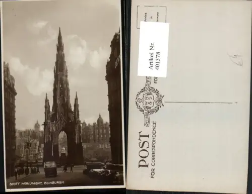 401378,Scotland Edinburgh Scott Monument