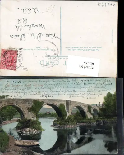 401455,Scotland Stirling Old Bridge of Forth Brücke