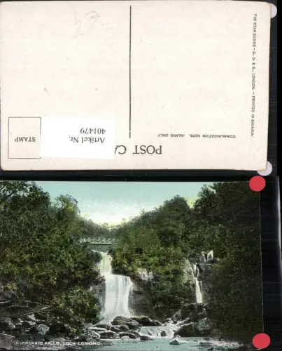 401479,Scotland Loch Lomond Inversnaid Falls Wasserfall