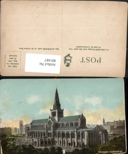 401487,Scotland Glasgow Cathedral Kirche