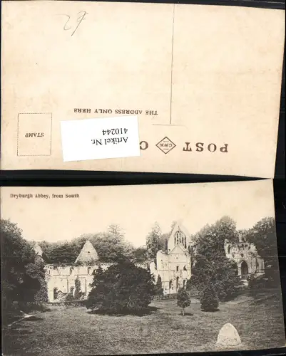 410244,Scotland Dryburgh Abbey Abtei Ruine