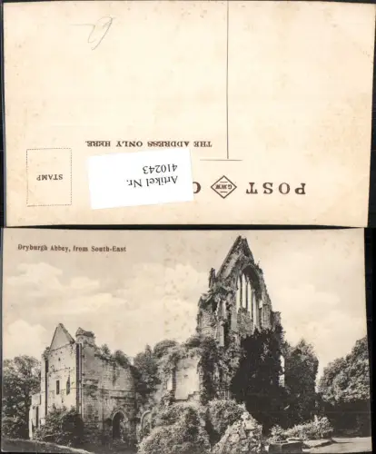 410243,Scotland Dryburgh Abbey Abtei Ruine