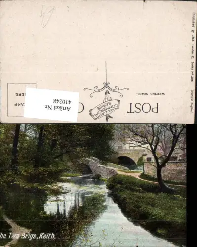 410248,Scotland Keith Twa Brigs Brücken