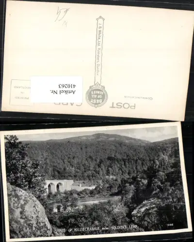 410263,Scotland Pass of Killiecrankie from Soldiers Leap Brücke