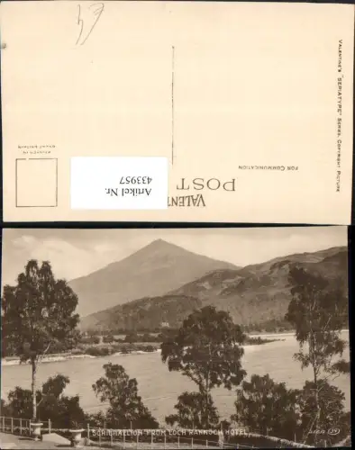 433957,Scotland Schiehallion from Loch Rannoch Hotel See Bergkulisse