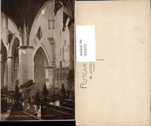 442622,Scotland Edinburgh St. Giles Cathedral Kirche Innenansicht