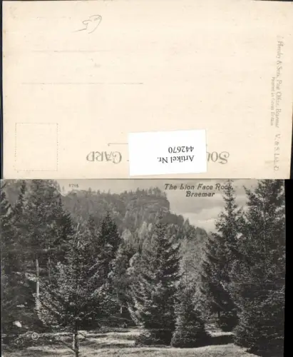442670,Scotland Braemar Lion Face Rock Wald