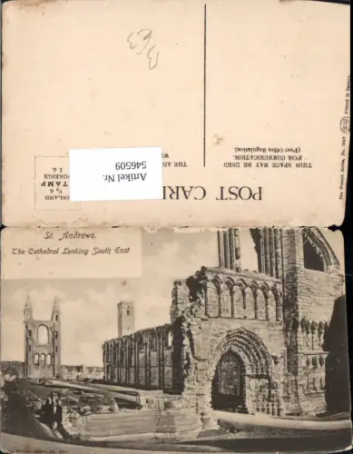 546509,Scotland Fife St. Andrews Cathedral