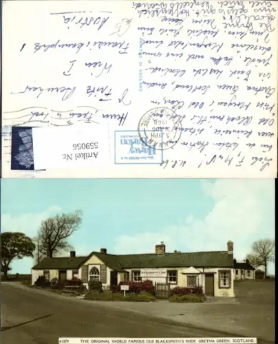 559056,Schottland Gretna Green The Original World Famous Old Blacksmiths Shop