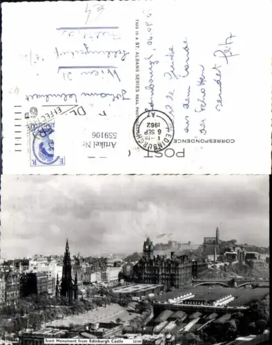 559106,Schottland Edinburgh Castle Scott Monument