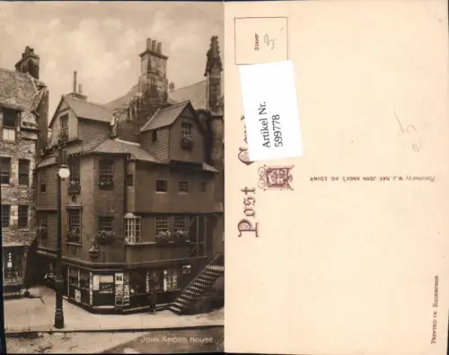 599778,Edinburgh John Knoxs House Great Britain