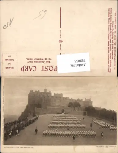 599853,Edinburgh Castle and Esplanade Great Britain