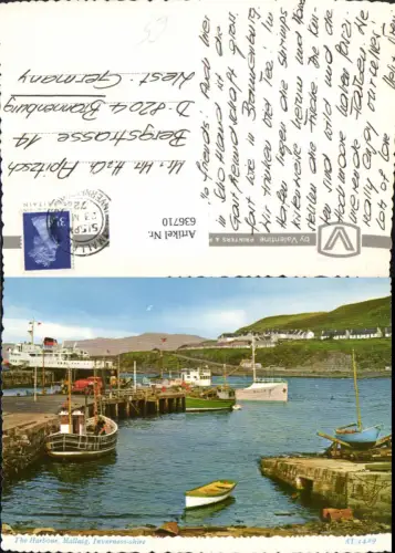636710,The Harbour Mallaig Inverness-shire Hafen Schiffe Dampfer Great Britain