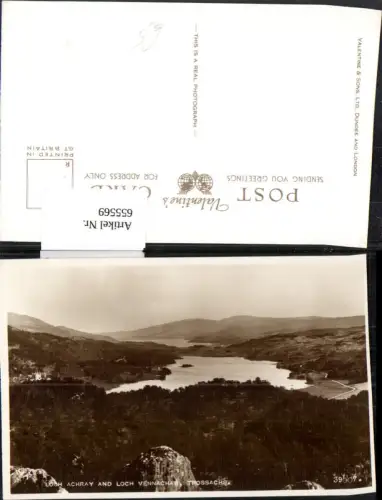 655569,Foto Ak Trossachs Loch Achray and Loch Vennachar