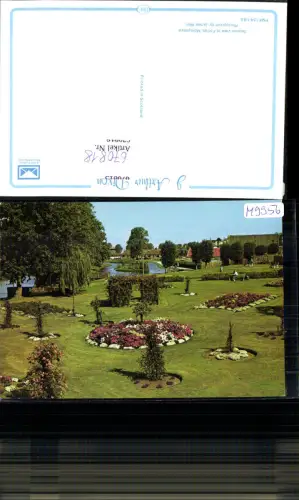 670818,Morayshire Scenic view of Forres Park Garten Schottland