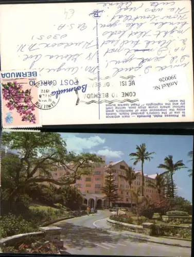 390026,Great Britain Overseas Bermuda Princess Hotel