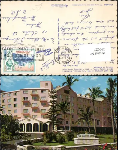 390027,Great Britain Overseas Bermuda Nes Princess Hotel