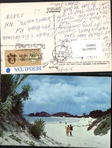 390033,Great Britain Overseas Bermuda Horsehoe Bay Strand