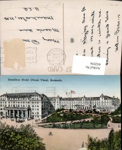 442056,British Overseas Bermuda Hamilton Hotel