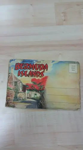 531205,Leporello Great Britain Greetings from Bermuda Islands Hamilton