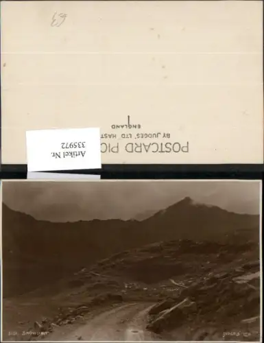335972,Wales Snowdon Sioi Bergkulisse