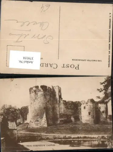 379358,Wales Chepstow Castle Burg