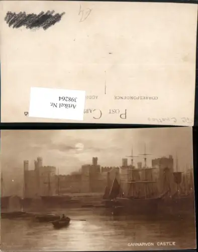 398264,Wales Carnarvon Castle Burg Segelschiffe Boote