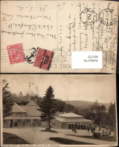 401353,Wales Llandrindod Wells Rock Spa and Spa Pavillon