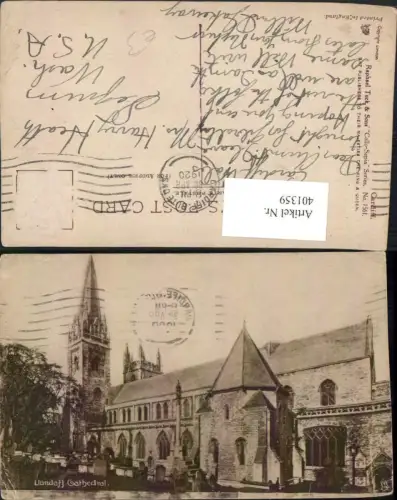 401359,Wales Llandaff Cathedral Kirche