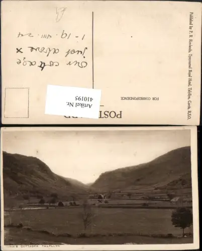 410195,Wales Talyllyn Idris Cottages Landschaft