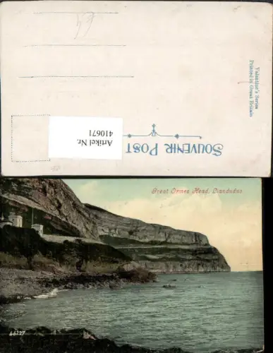 410671,Wales Llandudno Great Ormes Head Küste