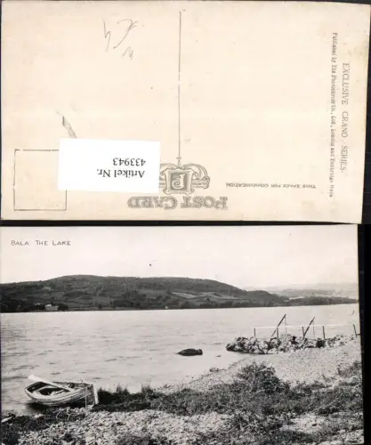 433943,Wales Bala The Lake See Boot