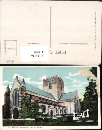 433946,Wales Flintshire St. Asaph Cathedral Kirche